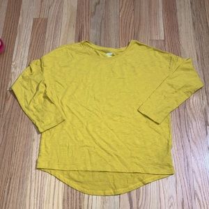 Yellow old navy shirt